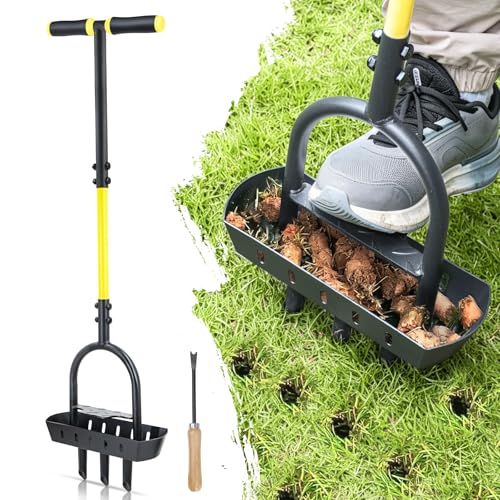 Jardineer herramienta manual para airear césped miniatura 1