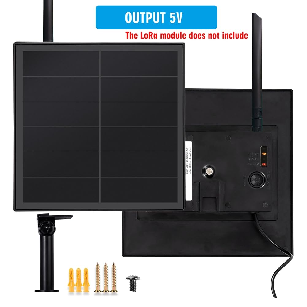 Solar LoRa Nodi supportano la comunicazione Meshtastic per pannelli solari RAK4631 Heltec V3 tipo C 5 V