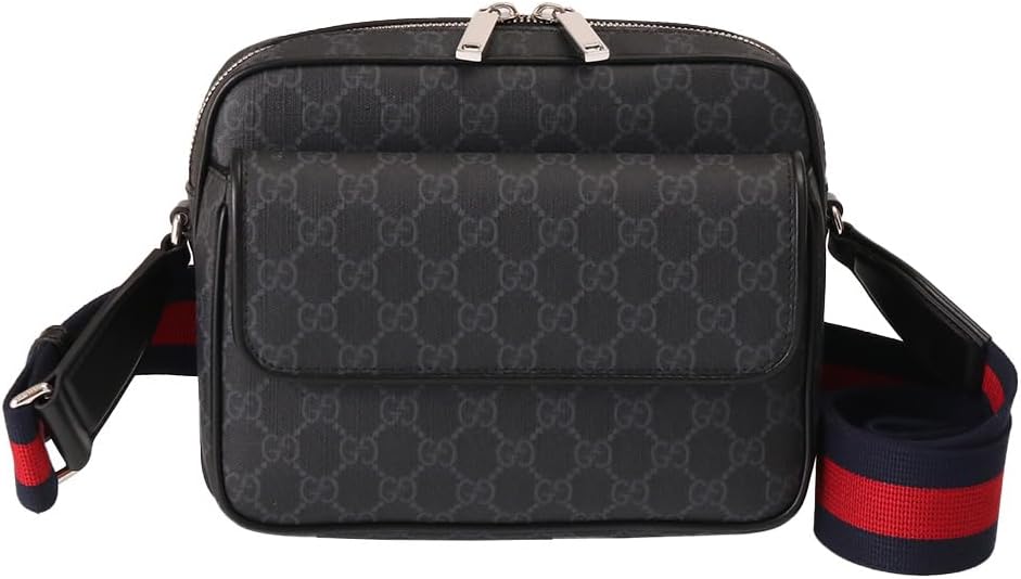GUCCI キャンバス GGスプリーム スモール メッセンジャーバッ