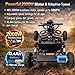 2000W Electric Go Kart, Off-Road Drift Go Cart for Adults & Kids, 30 MPH, Truck-Portable for Camping, Outdoor Recreation & Backyard Fun, (red)