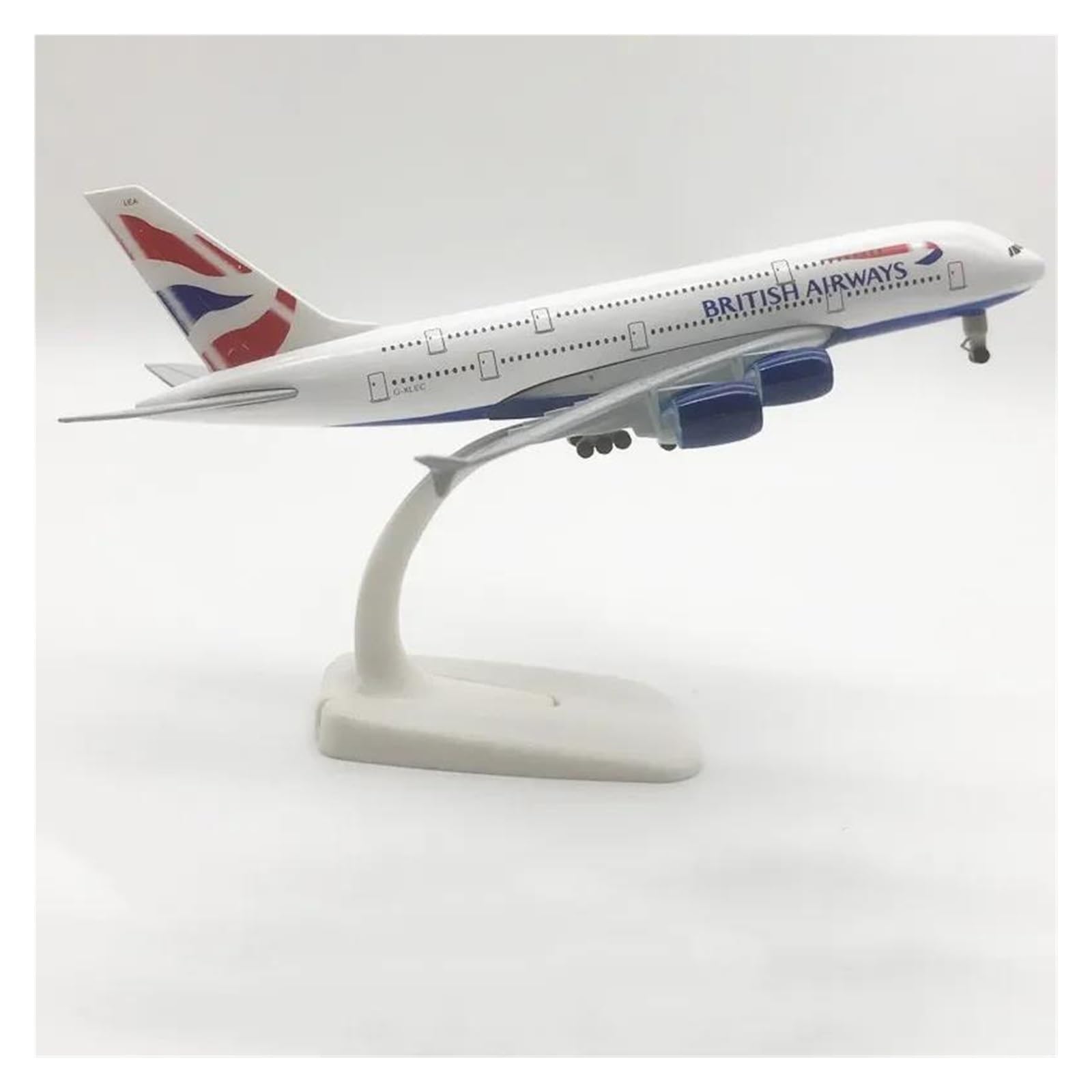20 Cm Per British Airways Airbus 380 A380 Modello Di Aereo Pressofusione Kit Modello di Aereo in lega