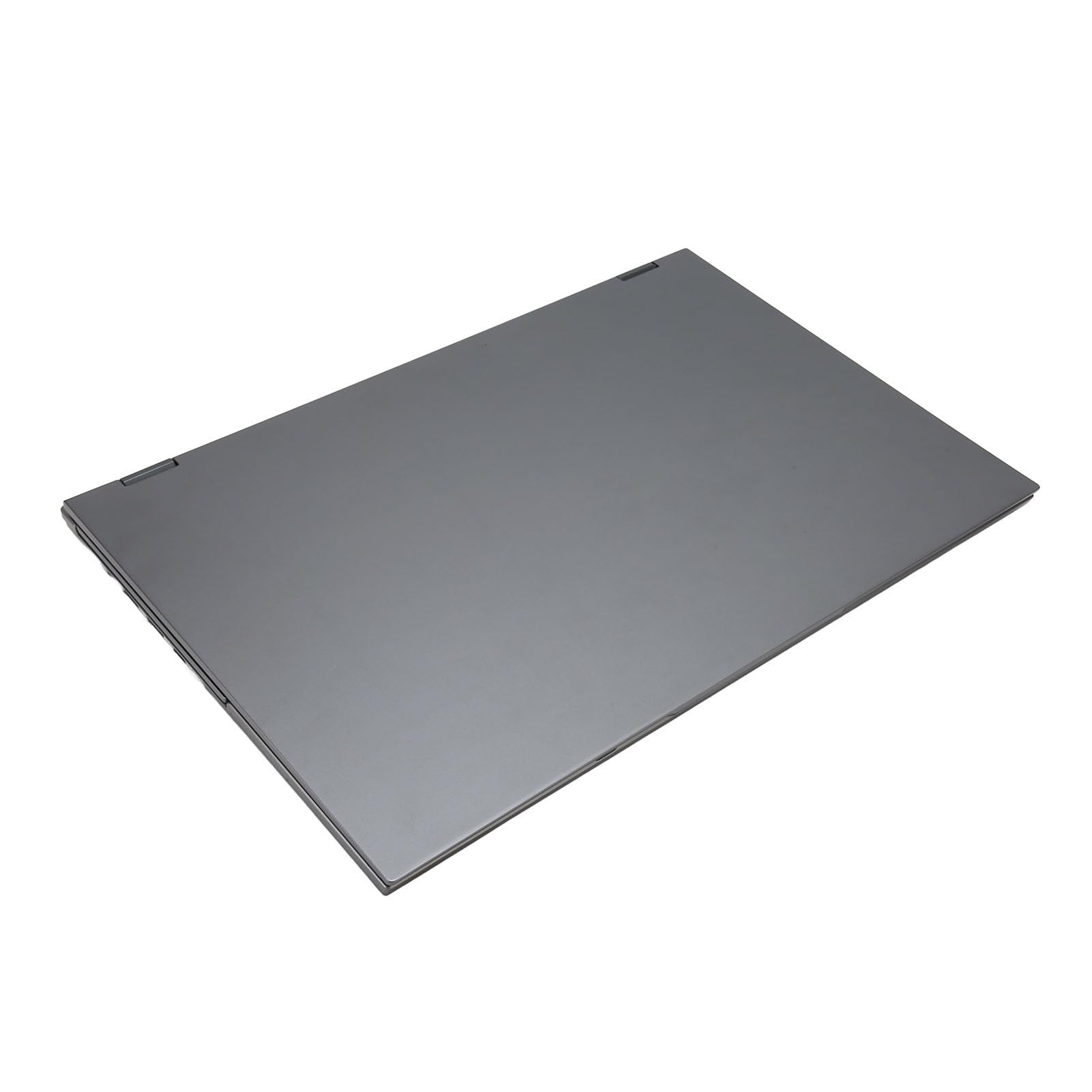 Laptop z Podwójnym Ekranem 16 Cali 1920x1200 HD Laptop, I9 10885H Procesor 16 GB Pamięci RAM, Panel Dotykowy Ekranu Głównego, Znakomity Ciemnoszary (16 GB+256 GB wtyczka UE)