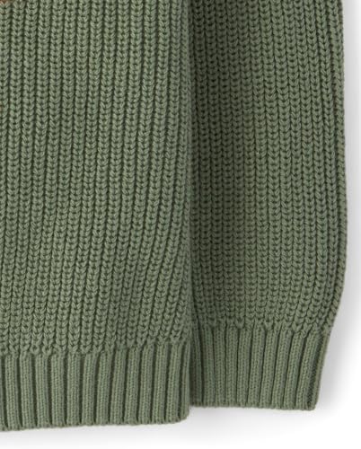 Image of Gymboree Boys' and Toddler Long Sleeve Embroidered Crew Neck Pullover Sweater