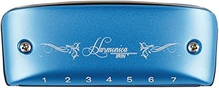 SUPVOX D Harmonica Harmonica Beginner Performance Instrument 7 Hole Professional Harmonica for Students D Key Chromatic Harmonica Key