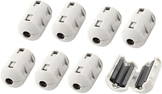 Qtqgoitem 8 Pcs Gray Clip-on Ferrite Ring Core for 6mm Diameter Cable (Model: b36 a0b 2cf 1d2 1d2)