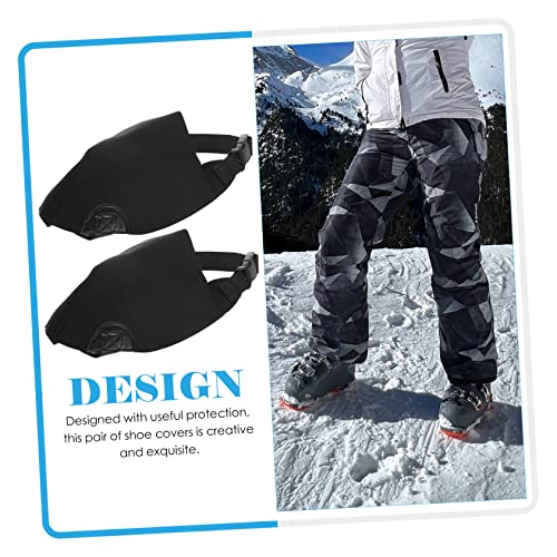Cubrebotes de Ciclismo Negro Unisex miniatura 3