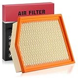 BDFHYK CA11877 Engine Air Filter Compatible with Jeep Cherokee 2014-2018 L4 2.4L V6 3.2L, Flexible Panel, Replace# PA9969, 52022378AA