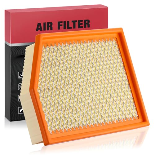 BDFHYK CA11877 Engine Air Filter Compatible with Jeep Cherokee 2014-2018 L4 2.4L V6 3.2L, Flexible Panel, ReplacePA9969, 52022378AA
