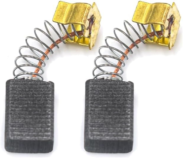 NOQUKA CB407 Carbon Brushes Set for Makita Power Tools: Jig Saw, Hammer Drill,Rotary Drill, Electric Screwdriver, Sander, and Rotary Hammer(2-Pack)