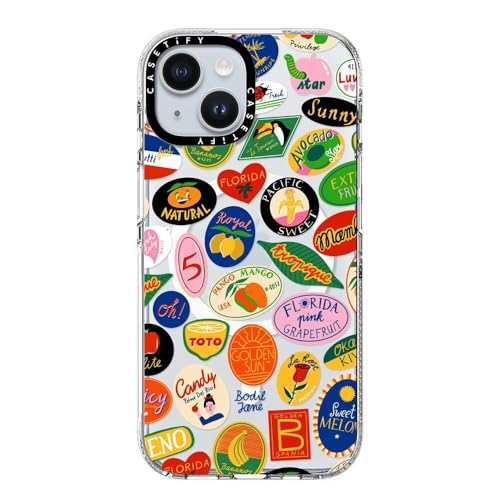 Coque transparente iPhone 15 CASETiFY compatible MagSafe motif fruits - 4