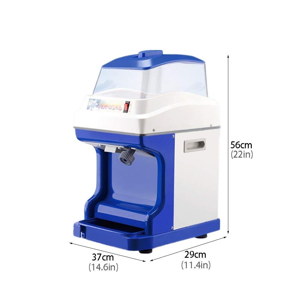 UMJIGF Electric Ice Crusher, Stainless Steel Ice Shaved Machine for Party, Gathering, Home