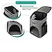 PetAmi Small Dogs and Cat Backpack Carrier, Airline Approved Pet Backpack Carrier, Ventilated, Safety Strap, Buckle Support Designed for Hiking Travel Camping Outdoor, Max 18 lbs (Heather Gray)