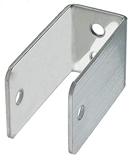 Harris Hardware 11989 Extra Long U Bracket Stamped Stainless Steel 3/4-Inch Panel Thickness 2-1/2-Inch Bracket Stamped Stainless Steel Height 7/8-Inch Base Length 1-1/2-Inch Base Width,