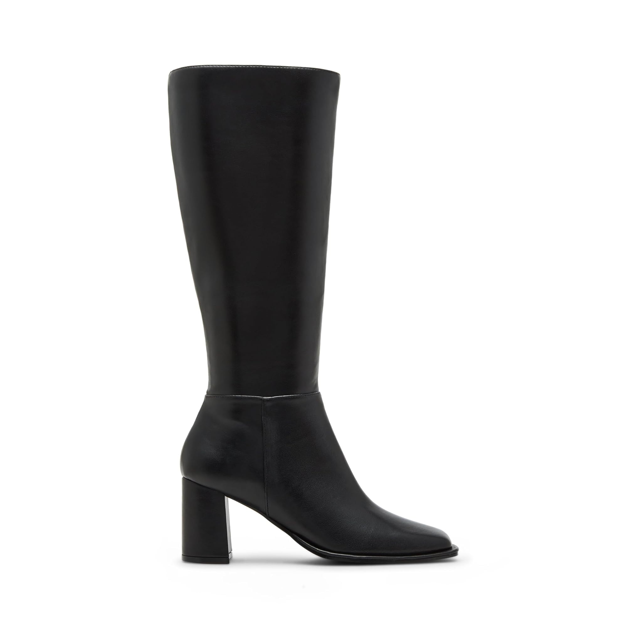 Madden Girl Damskie podkolanówki Magnolia, czarna tkanina, 44 EU, Czarna tkanina, 40.5 EU