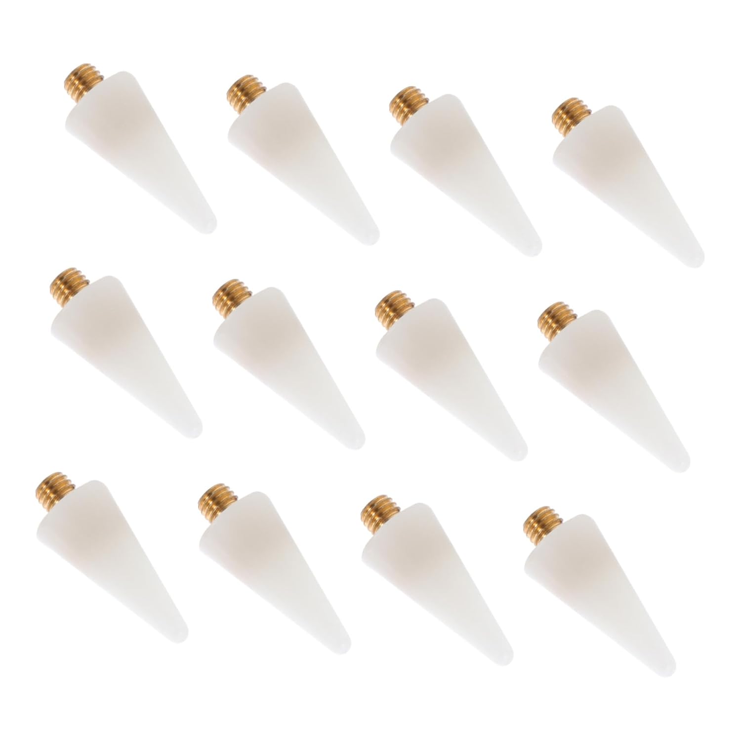 12pcs Nail Tech Implements Nail Dotting Pen Parts Rhinestone Picker Gems Picker Head