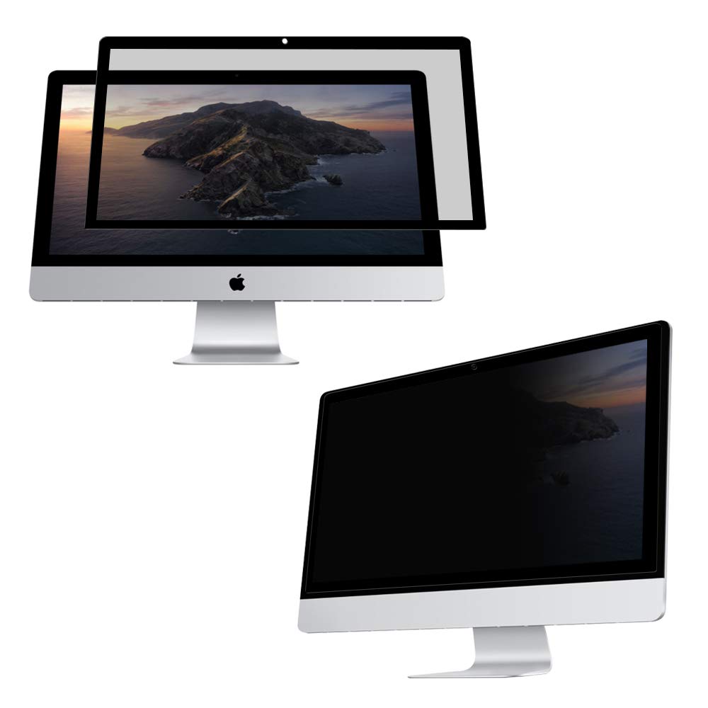 Amazon | iMac 27インチ用 着脱式 プライバシーフィルター 【ブルー