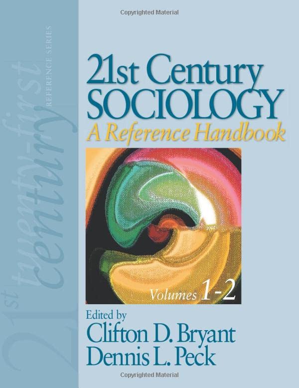 21st Century Sociology: A Reference Handbook