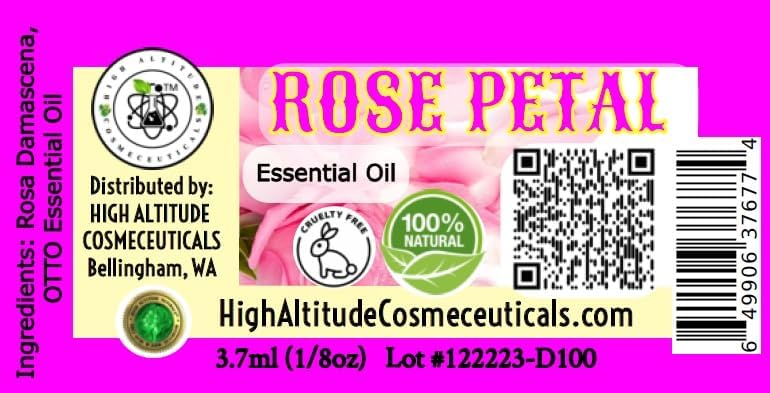 Miniatura 2 de Aceite esencial de pétalo de rosa de 0.1 fl oz (18 onzas), 100% puro, sin diluir, sin cortar, se solidifica cuando está frío