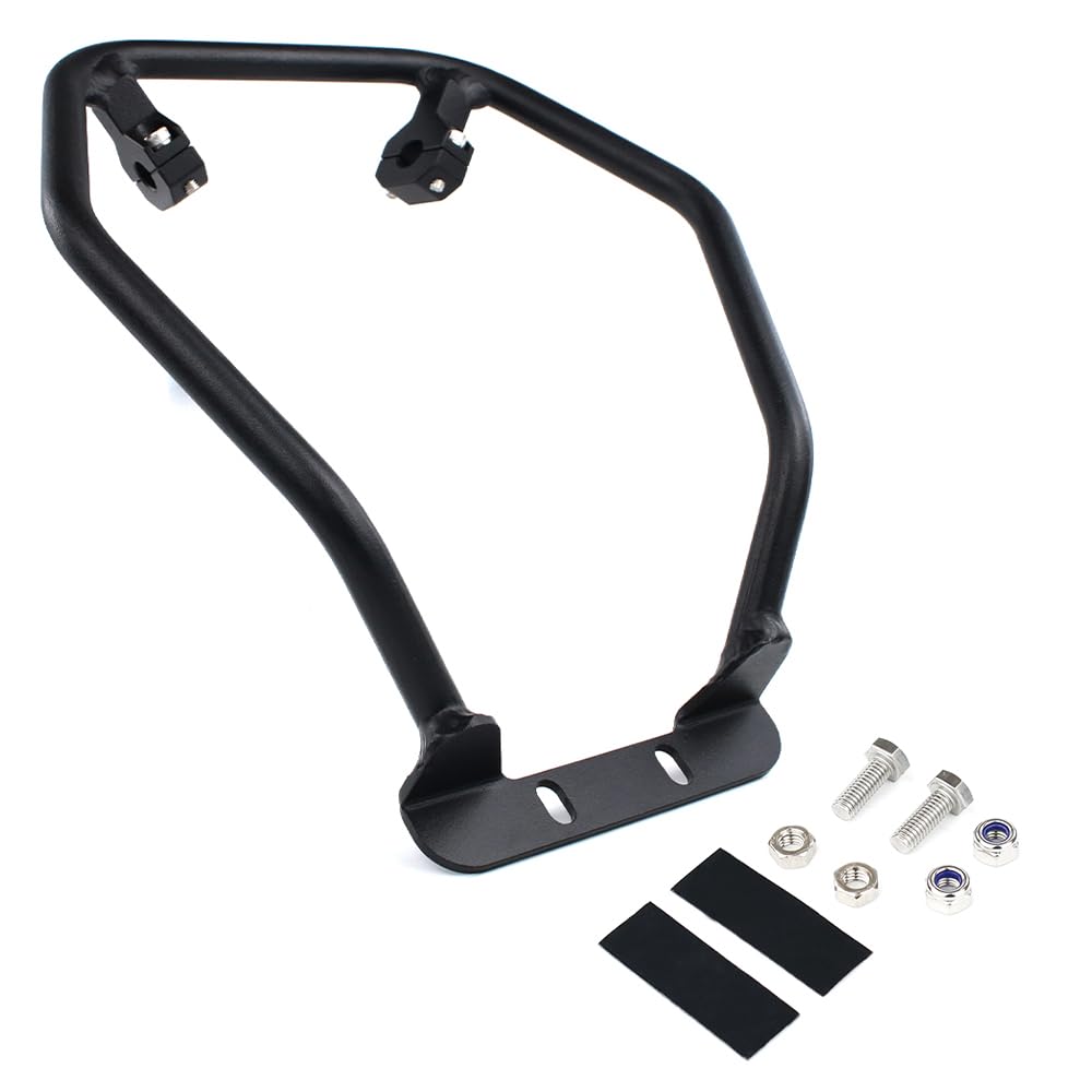 Xitomer Soporte para parabrisas de motocicleta, barra GPS para Africa Twin 2016-2019, soporte para teléfono, soporte para parabrisas de motocicleta para África, soporte GPS doble