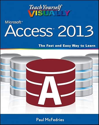 Teach Yourself VISUALLY Access 2013 book cover
