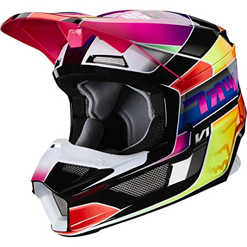 Fox Racing Yorr Youth V1 Off-Road Motorcycle Helmet - Multi Small