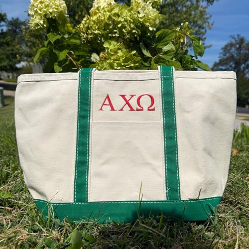 Bolsa Tote Clásica con Bordado Go Greek Chic miniatura 2