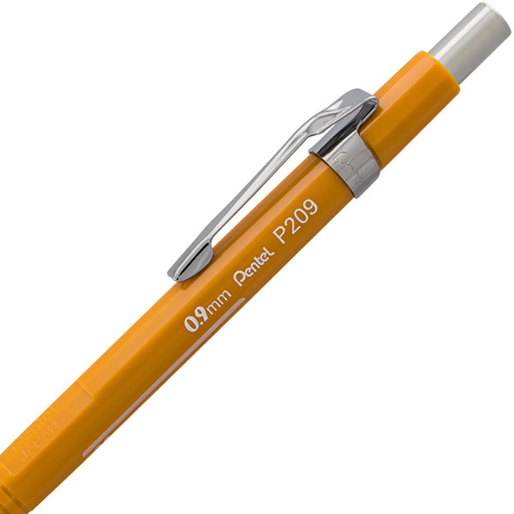 Amazon.com : Pentel 0.9mm (P209) Yellow P200 Series Automatic