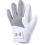 Under Armour Medal Golf Gloves, Steel (035)/Steel, Left Hand Large