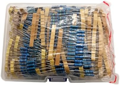 ARCELI 1 Ohm-1M Ohm 1W 100 Valore Metal Resistore Resistenza Kit - Foto 9