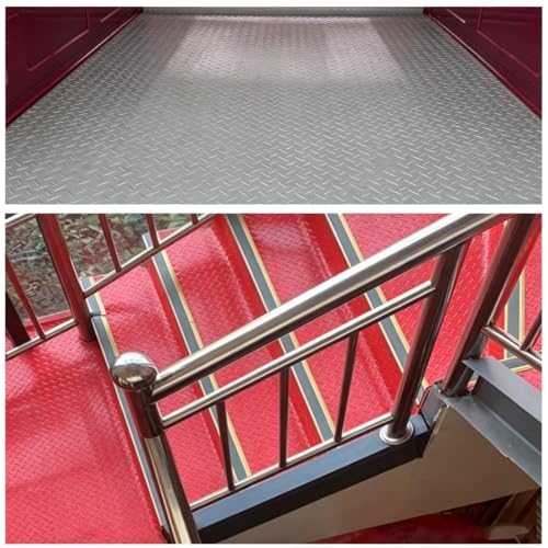 Tapis de sol de garage en PVC bleu de 1x2m imperméable - 8