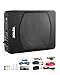 VEVOR Subwoofer para Debajo del Asiento para Automóvil 254 mm 800 W Altavoz Compacto para Coche Amplificador Incorporado Entrada Bajo Controlador de Volumen Control Remoto con Cable