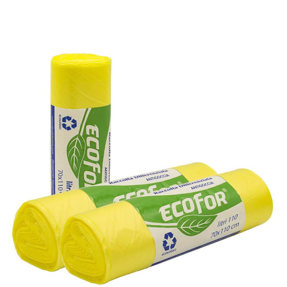 Sacchi Spazzatura 110 Litri Per La Raccolta Differenziata E Indifferen - Foto 3