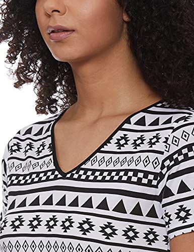 Image of A.T.U.N. (ALL THINGS UBER NICE) Womens Printed Cotton Long Sleeve Regular T-Shirt (Pack of 3)