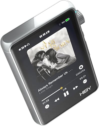 Miniatura 4 de HiBy R3 II (Gen 2) Reproductor de audio sin pérdida de alta fidelidad - Portátil con Bluetooth, WiFi, DSD, PCM, transmisión MQA, Dual ESS ES9219C,