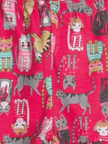 Short Up Baby Suedine Gatinhos Pink