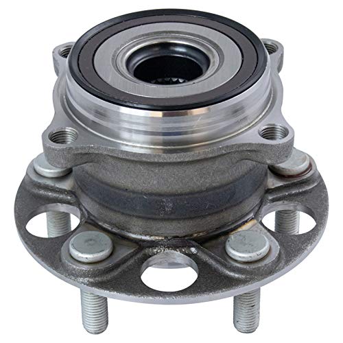 Image of TRQ Rear Left and Right Wheel Bearing and Hub Assembly Set 2 Piece Compatible with 2014-2016 Acura MDX AWD with ABS