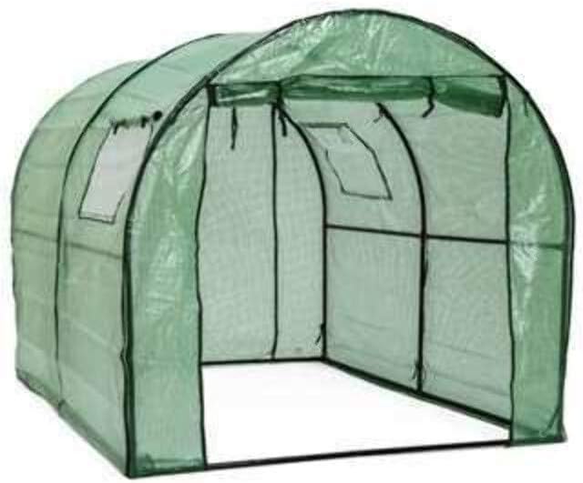 Gardman 7624 Poly-Tunnel with Reinforced Cover and Windows, 118.11 Long x 78.74 Wide x 74.80 High