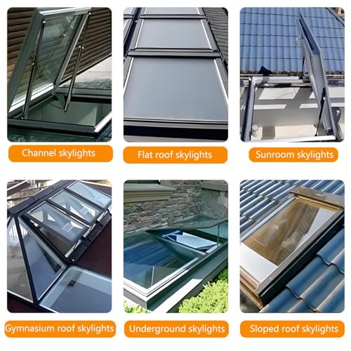 Puits de lumière d'architecture en alliage d'aluminium durable - 3