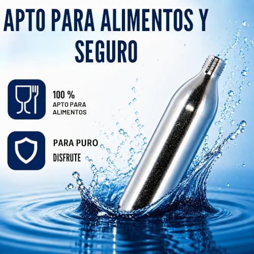 Miniatura 4 de 10 Cápsulas De Cerveza Nemt 16 G De Co2 Y Cápsulas Para Todos Los Sistemas De Cerveza Con 16 G De Cápsulas De Ácido Carbónico Con Rosca