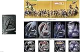 DVD Avengers Ultimate 4 Movie Collection (The Avengers/Age of Ultron/Infinity War/Endgame) [DVD, Region 2 / Europe, Requires Region Free DVD Player!]
