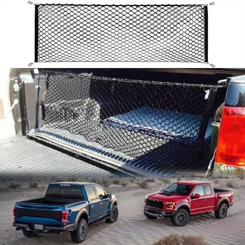 Filet de rangement coffre GMC extensible pour optimiser l'espace - 3