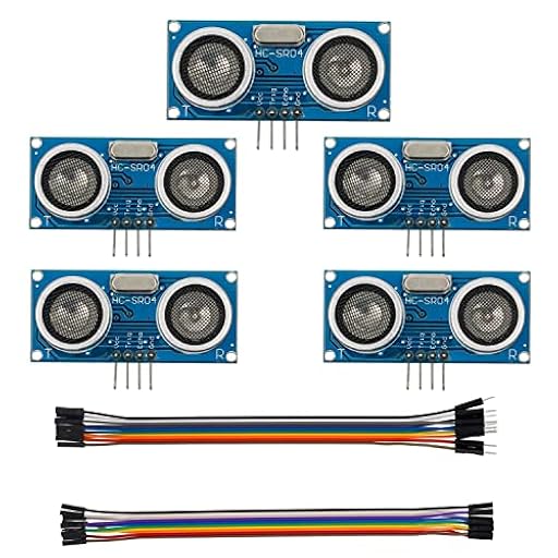 EPLZON HC-SR04 Sensor de distancia de módulo ultrasónico apto para Arduino UNO MEGA Nano Robot XBee ZigBee (paquete de 5 piezas) | Ya disponible en tu tienda friki favorita! En mundofriki.es!