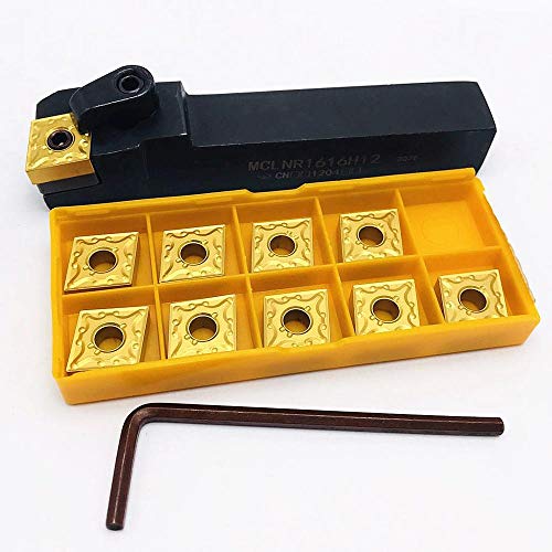 Portaherramientas para Torno MCLNR con 10 Inserciones CNMG miniatura 4