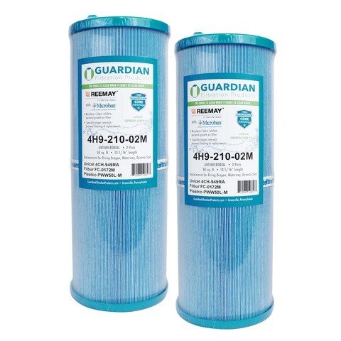Guardian Filtration Products2 Pack Pool Spa Filter Replaces Unicel 4CH-949 FC-0172 FC0172 PWW50L Rising Dragon…