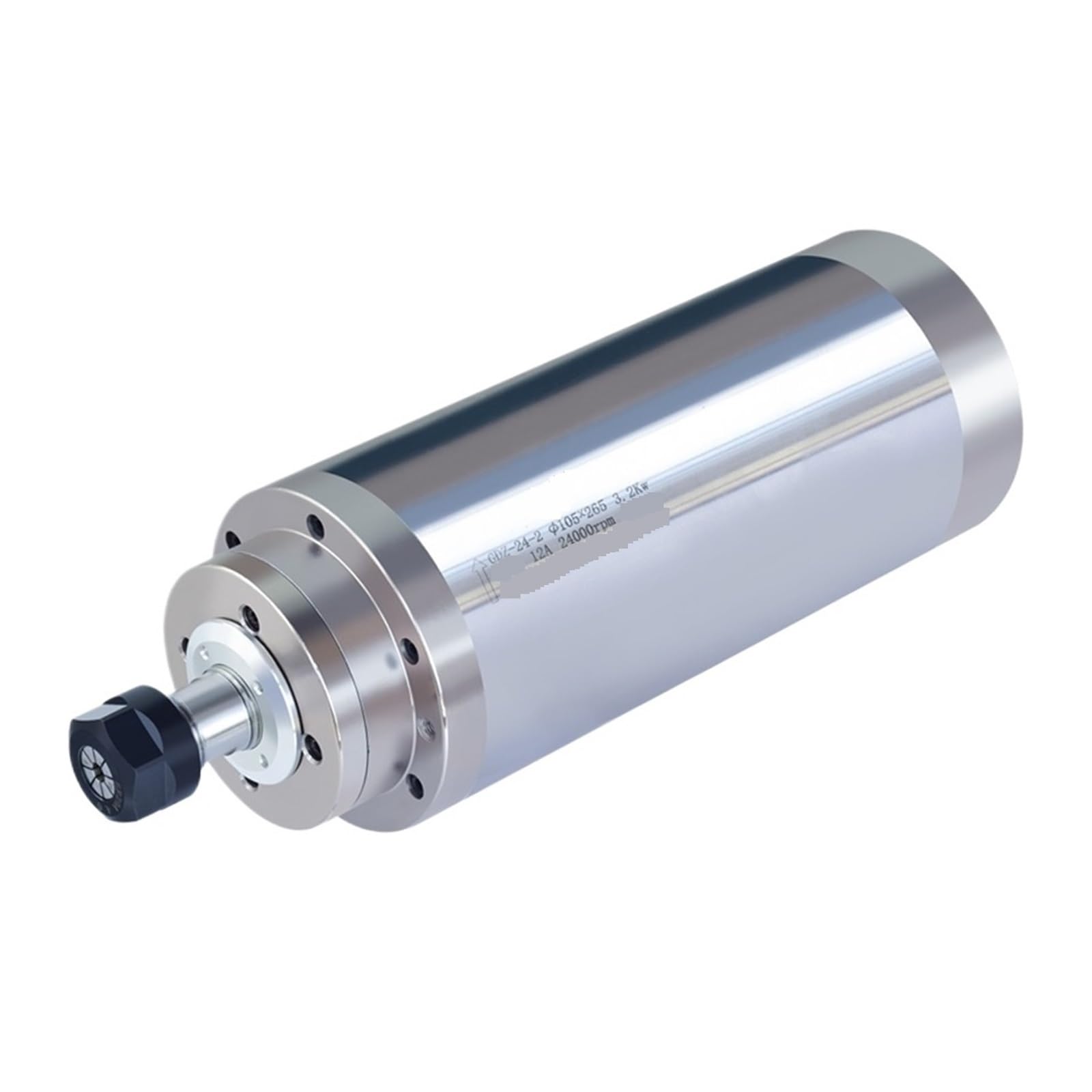 Herramienta De Motor Husillo HQD 3,2 KW, Pinza ER20 Refrigerada Por Agua, Diámetro 105mm, Rodamiento 4 Uds For Máquina Grabado Con Enrutador CNC Altamente Optimizado