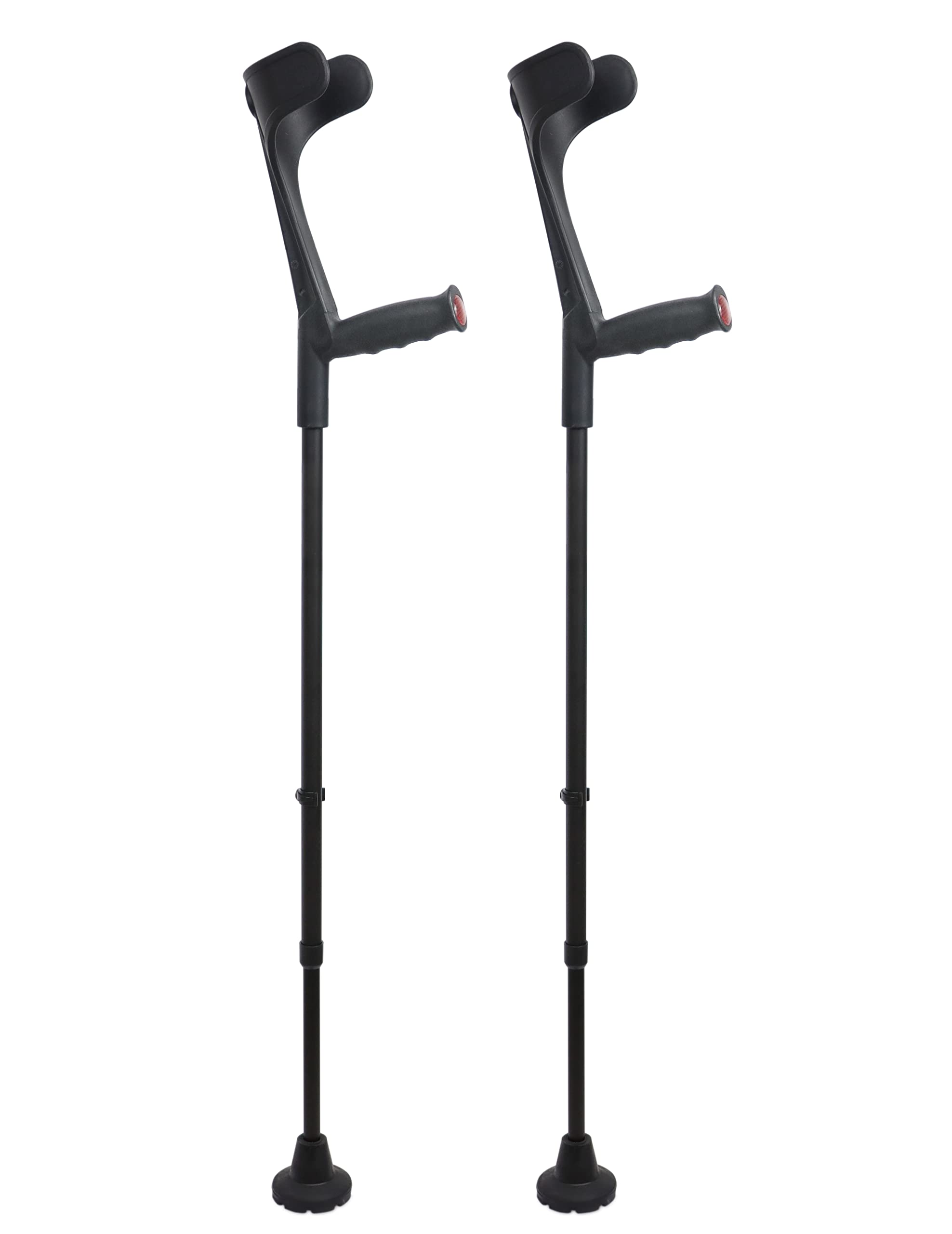 Buy KMINA Forearm Crutches for Adults (x2 Units, Open Cuff), Arm