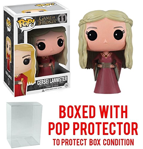 Funko Pop! Game of Thrones: GOT - Cersei Lannister #11 Vinyl Figure (Bundled with Pop Box Protector CASE)
