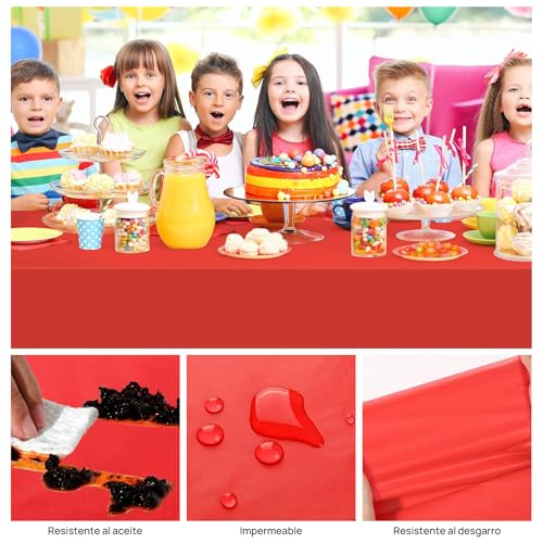 El Mejor Listado de Mantel rojo , tabla con los diez mejores. 8 Imagen adicional