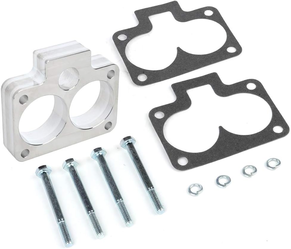 SCITOO Throttle Body Spacer fit for Dodge Ram 1500 2500 3500 1994 1995 1996 1997 1998 1999 2000 2001 2002