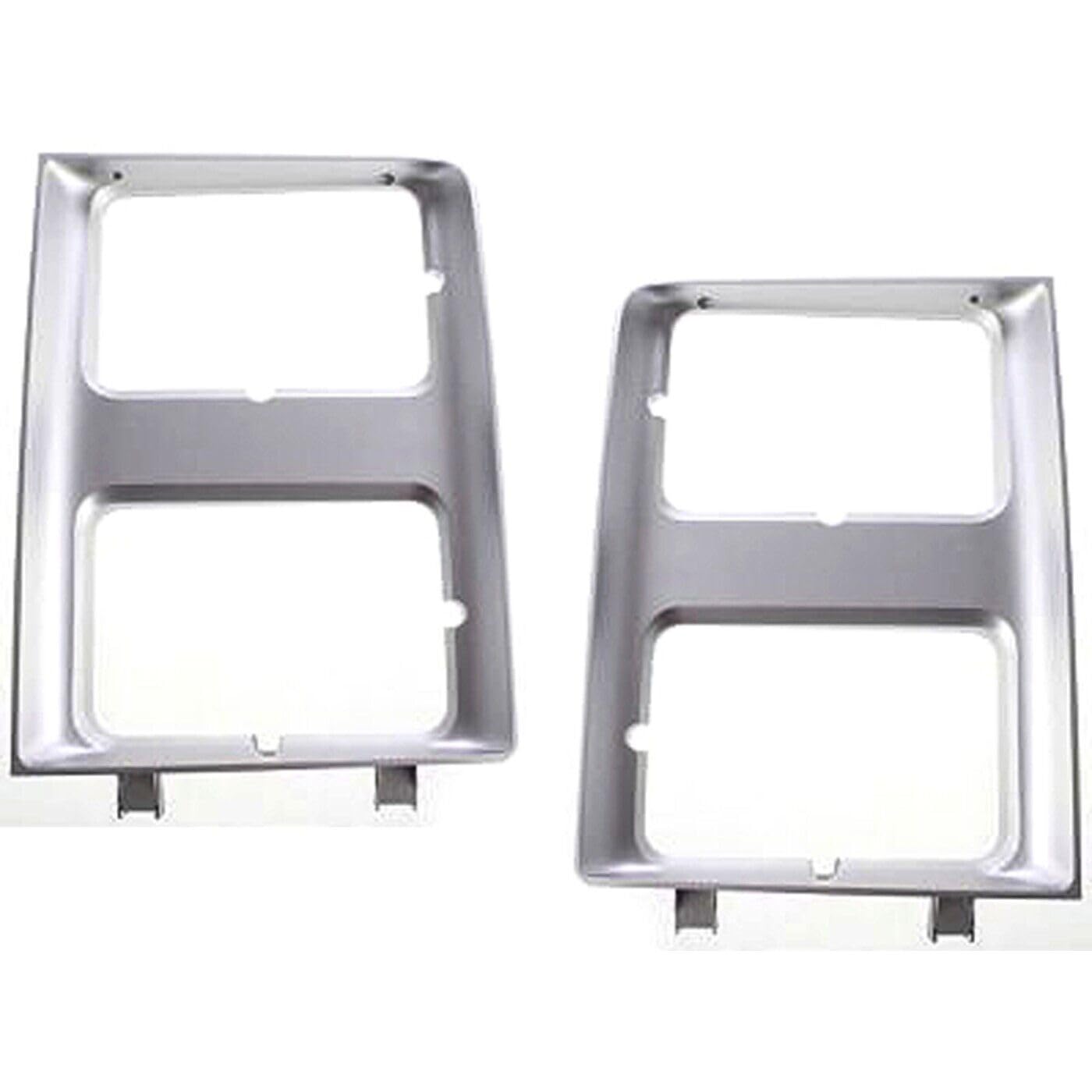 Performance PFM-165676 Headlight Door, Silver, Set of 2 for 1985-1988 Chevy Blazer, R10 Suburban, R20 Suburban, V10 Suburban, V20 Suburban, R10, R20, R30, V10, V20, V30, C10, C10 Suburban, C20